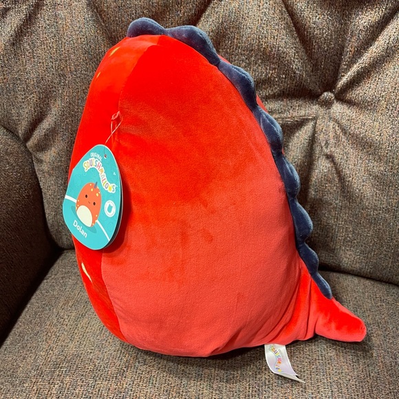 NWT Dolan the Dino Squishmallow 12” Rare - Picture 2 of 3